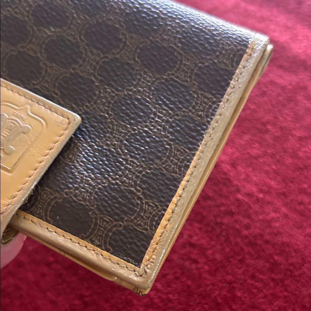 Celine Triomphe Compact Macadam Wallet - Picture 9 of 9
